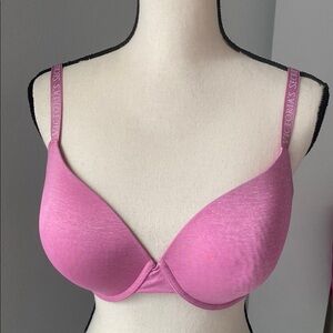 Victoria's Secret Tshirt Lightly Lined Demi Pink Bra
